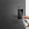 Fisher&Paykel RF540ADUB5 black-steel-water-dispenser-close up