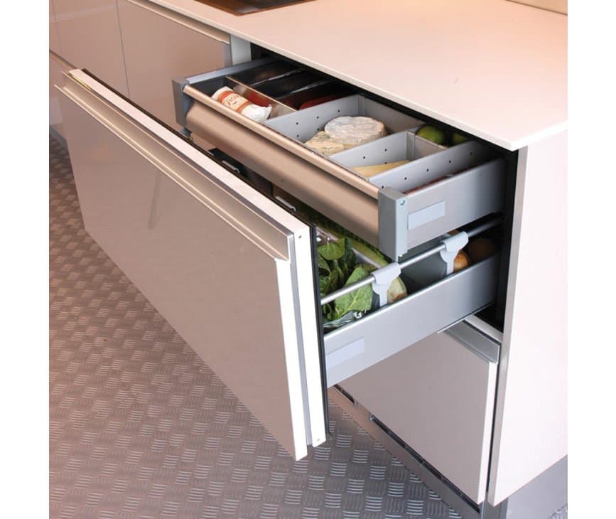 Norcool Schub Kühllade Unterbau
