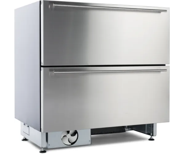 Edelstahl-Front für Norcool Kühllade & Gefrierlade