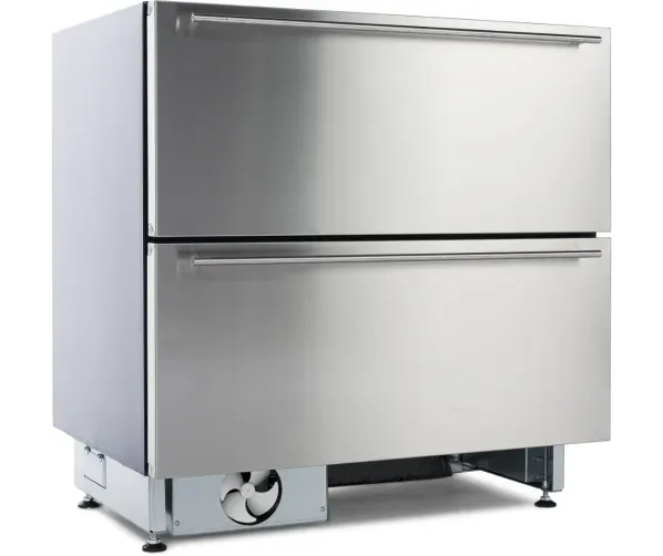 Edelstahl-Front für Norcool Kühllade  & Gefrierlade