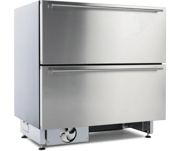 Edelstahl-Front für Norcool Kühllade & Gefrierlade